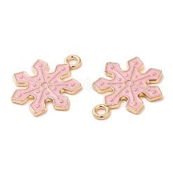 Christmas Light Gold Tone Alloy Enamel Pendants&nbsp;FIND-C031-01KCG-02
