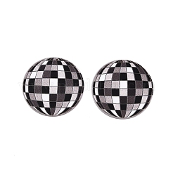 Printed Tartan Acrylic Pendants&nbsp;X-OACR-T028-12