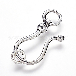 Tibetan Style S Hook Clasps&nbsp;LS-LF5091Y