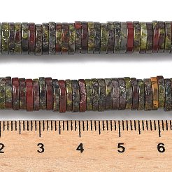 Natural Dragon Blood Beads Strands&nbsp;G-G329-B07-8x1mm