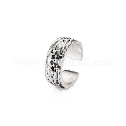 Skull Open Cuff Ring&nbsp;RJEW-S038-241