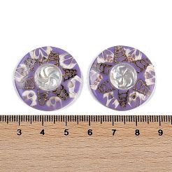 Dyed Natural Shell Cabochons&nbsp;SHEL-P018-01A-02