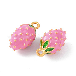 Brass Enamel Charms&nbsp;KK-G462-32MG