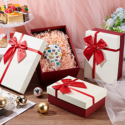 3Pcs 3 Sizes Cardboard Jewelry Boxes&nbsp;CON-WH0092-58