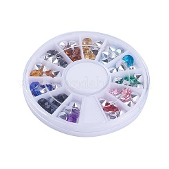 Imitation Taiwan Acrylic Rhinestone Pointed Back Cabochons&nbsp;OACR-X0006-11-5.5mm