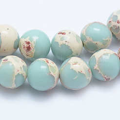 Synthetic Imperial Jasper Beads Strands&nbsp;G-F531-6mm-H03
