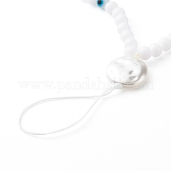 Plastic Beads Mobile Straps&nbsp;HJEW-JM00532
