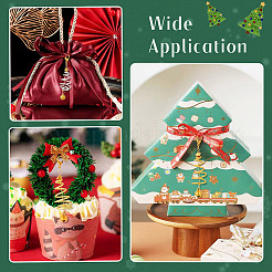 Christmas Tree Aluminum Wire & Alloy Pendant Decoration&nbsp;HJEW-TAC0053