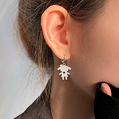 16Pcs 8 Style 201 Stainless Steel Pendants&nbsp;STAS-PJ0001-26