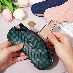 1Pc PU Leather Eyelasses Storage Bag&nbsp;AJEW-CN0002-61A