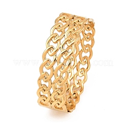304 Stainless Steel Bangles for Women&nbsp;BJEW-Z155-04G