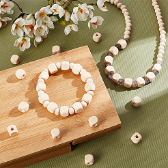 500Pcs Natural Wood Beads&nbsp;WOOD-GA0001-50
