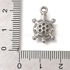 304 Stainless Steel Pendant Rhinestone Settings&nbsp;STAS-M075-10P