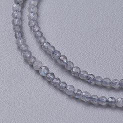 Natural Labradorite Beads Strands&nbsp;G-F596-43-3mm