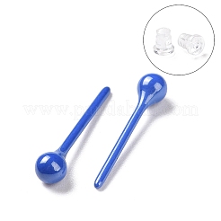 Hypoallergenic Bioceramics Zirconia Ceramic Stud Earrings&nbsp;EJEW-Z023-11