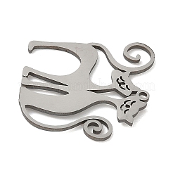 201 Stainless Steel Pendants&nbsp;STAS-G366-01P