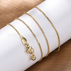 Brass Venetian Chain&nbsp;NJEW-E151-04G