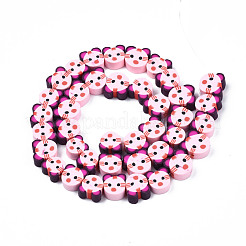Handmade Polymer Clay Bead Strands&nbsp;CLAY-T020-23