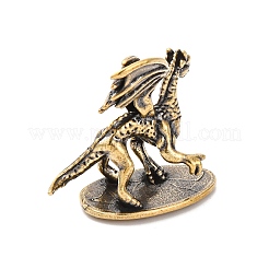 Brass Pterosaur Display Decoration&nbsp;KK-D370-10AG-C