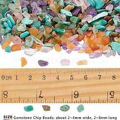Natural & Synthetic Mixed Gemston Chip Beads&nbsp;G-OC0001-57