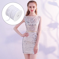 Plastic Paillette Beads&nbsp;PVC-Q085-6mm-L010