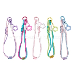 5Pcs Polyester & Spandex Parachute Cord Pendant Decorations&nbsp;HJEW-JM03796