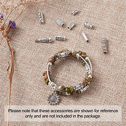 Tibetan Style Alloy Beads&nbsp;TIBEB-TA0001-18AS