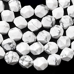 Natural Howlite Beads Strands&nbsp;G-Z119-A43-03