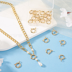 20Pcs Brass Spring Ring Clasps&nbsp;KK-TA0008-85G-02