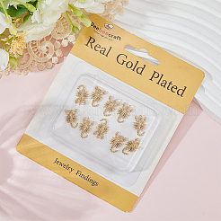 10Pcs Scorpion Brass Pendants&nbsp;KK-BBC0022-83