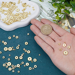 190Pcs 7 Styles Brass Beads&nbsp;KK-BBC0025-80