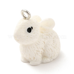 Opaque Resin Pendants&nbsp;RESI-H143-01D