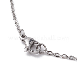 Resin Flower Pendant Necklaces&nbsp;NJEW-JN04727