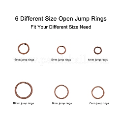 1 Box of Iron Open Jump Rings&nbsp;IFIN-MSMC010-04R-NF