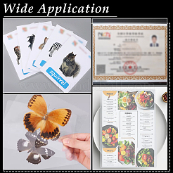 100Pcs PET Laminating Pouch Film Photo Protecting Sheets&nbsp;AJEW-WH0752-110
