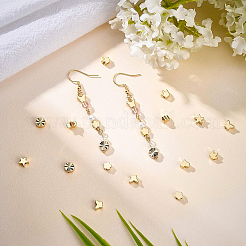 90Pcs 6 Style Brass Beads&nbsp;KK-BC0007-54