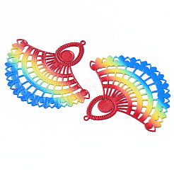 430 Stainless Steel Filigree Pendants&nbsp;LS-STAS-T061-11