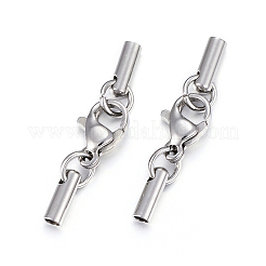 Tarnish Resistant 304 Stainless Steel Lobster Claw Clasps&nbsp;X-STAS-P146-A10-2.0mm