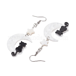 Acrylic Dangle Earrings&nbsp;EJEW-JE06333-03