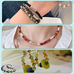 490Pcs 7 Styles Natural Mixed Gemstone Beads&nbsp;G-NB0004-38