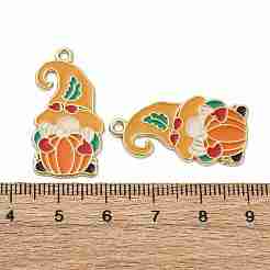 Thanksgiving Day Alloy Enamel Pendants&nbsp;ENAM-V002-02H-G