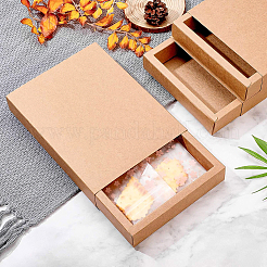 Kraft Paper Folding Box&nbsp;CON-WH0010-01K-C