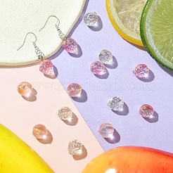 15Pcs 3 Styles Transparent Glass Beads&nbsp;GLAA-YW0003-69