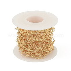Brass Hollow Rhombus Link Chains&nbsp;CHC-M025-03G