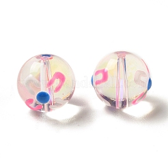 Transparent Glass Beads&nbsp;GLAA-B008-01
