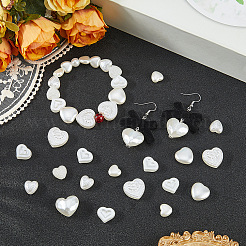 210Pcs 7 Styles ABS Imitation Pearl Beads&nbsp;OACR-PA0001-56