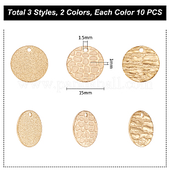 PVD Vacuum Plating Stainless Steel Pendants&nbsp;STAS-UN0019-16