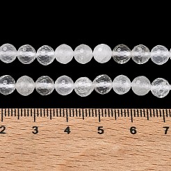 Natural Quartz Crystal Beads Strands&nbsp;G-Z164-B02-6mm