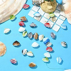 40Pcs 8 Colors Handmade Lampwork Beads&nbsp;LAMP-CJ0002-76
