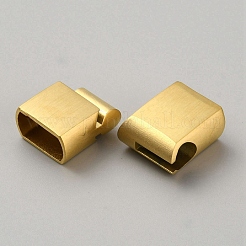 316L Stainless Steel Magnetic Clasps with Glue-in Ends&nbsp;STAS-WH0036-26MG